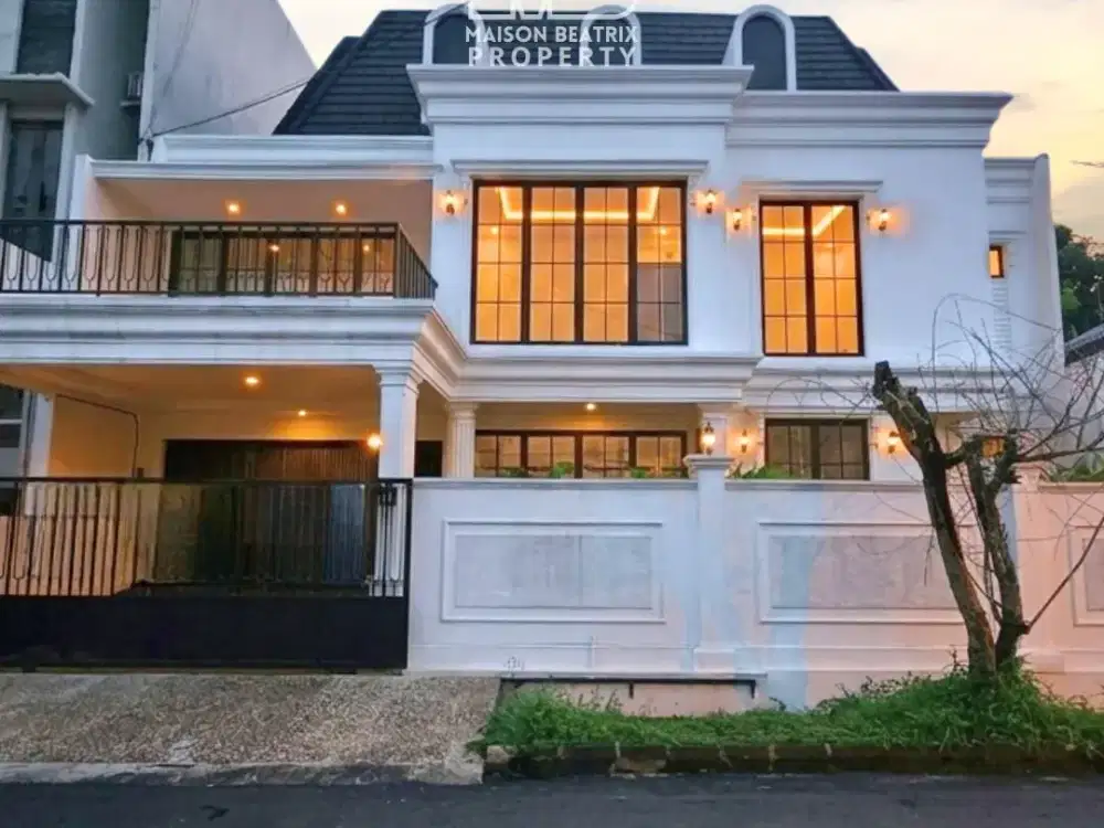 RUMAH BARU AMERICAN CLASSIC WITH POOL SIAP HUNI DI BINTARO - TANGSEL