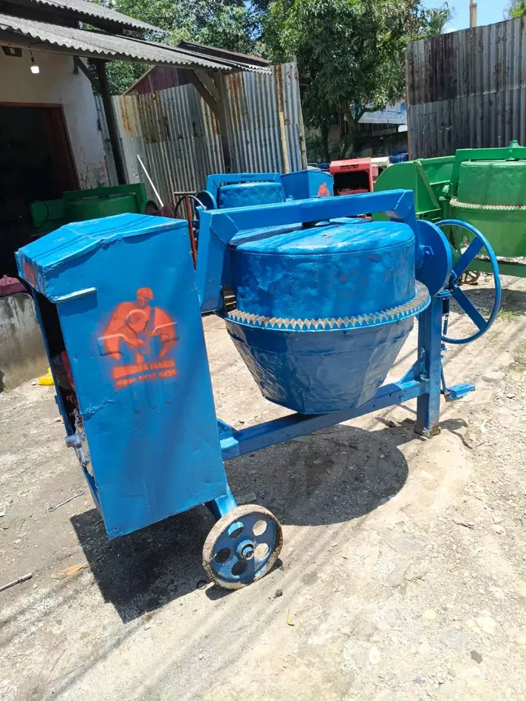 Jual Mesin Molen Beton Merk Trindo Gentong 350liter Termurah