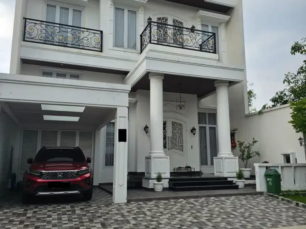 American Style Rumah Lisbon Pakuwon Indah Bangunan 2,5 Lantai