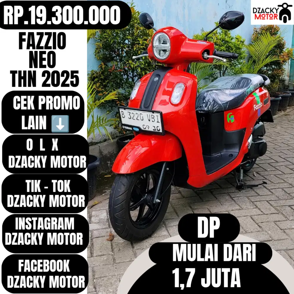FAZZIO NEO THN 2025 SECOND LIKE NEW