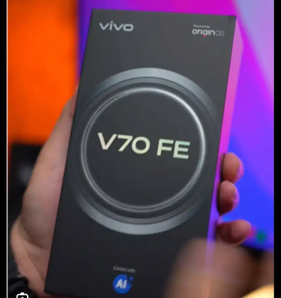 Vivo V70 FE 12/256GB Garansi resmi 1 tahun bisa dianter dan cicilan