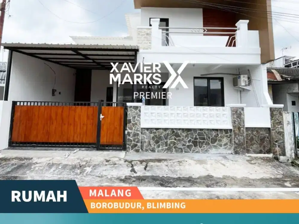 Dijual Rumah Area Borobudur Blimbing Malang Lingkungan Aman Nyaman