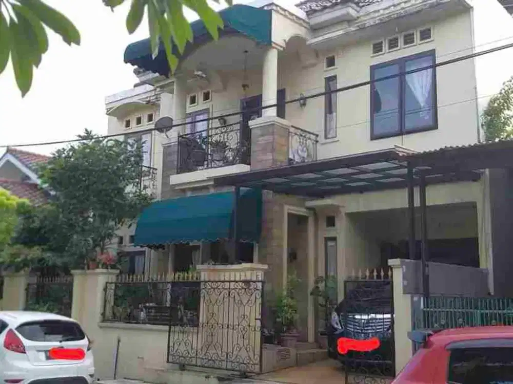 JUAL CEPAT Jl. Mandar Bintaro Jaya Sektor 3A Rumah 2 Lantai SHM 6,3 M Nego