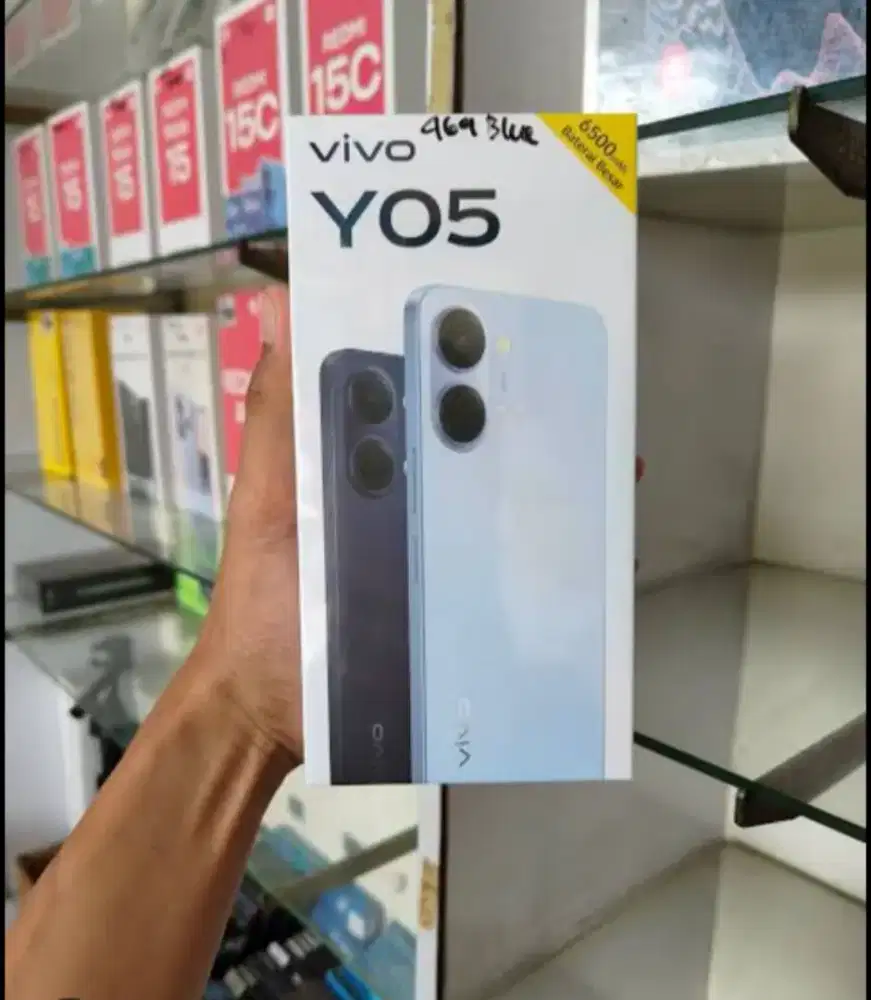 Vivo Y05 4/64GB Garansi resmi 1 tahun bisa dianter dan cicilan