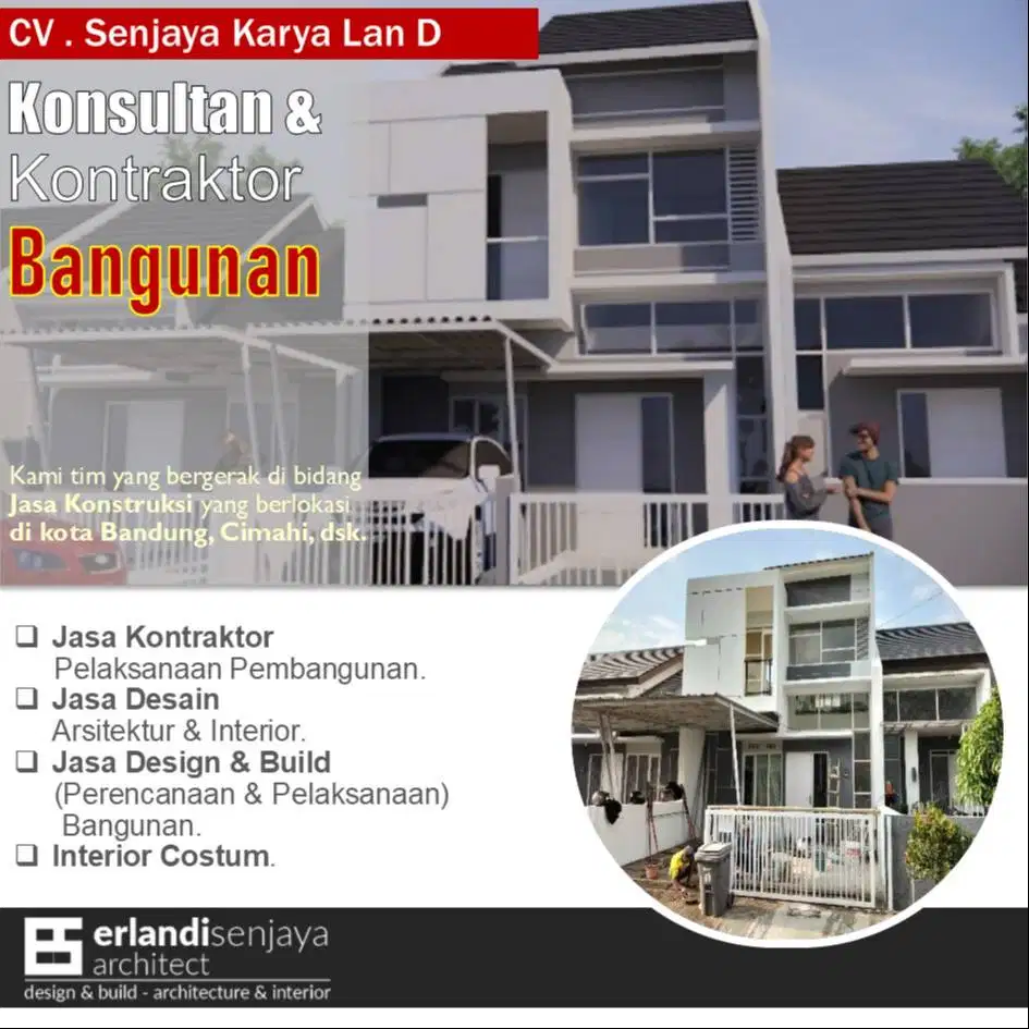 Jasa Arsitek & Interior/ Kontraktor/ Renovasi/ Tukang/ Kitchen Set