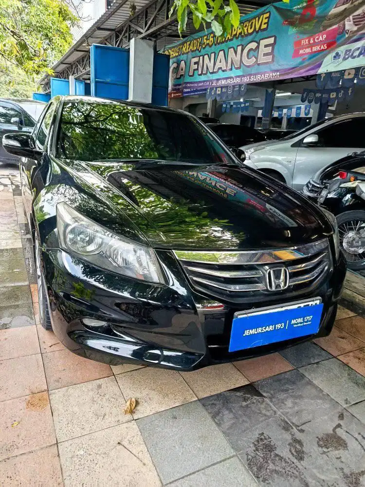 HONDA 2012 ACCORD 2.4 VTIL AT HITAM 
JL.RAYA JEMURSARI MOBIL 1717