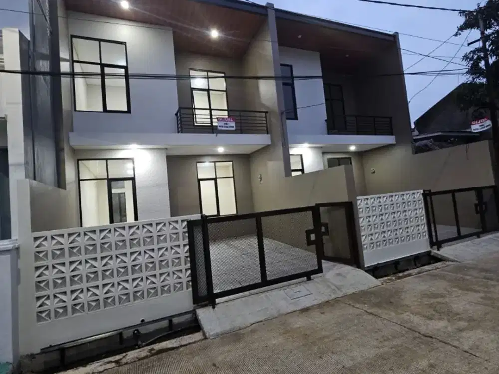Rumah Baru Minimalis Modern di Margahayu Raya