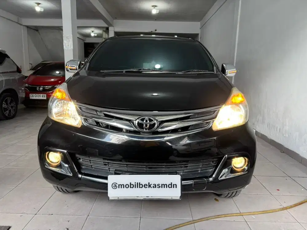 Tdp 22 Jt Toyota Avanza 1.3 G Matic 2015 Hitam 1 Nama Jok Kulit