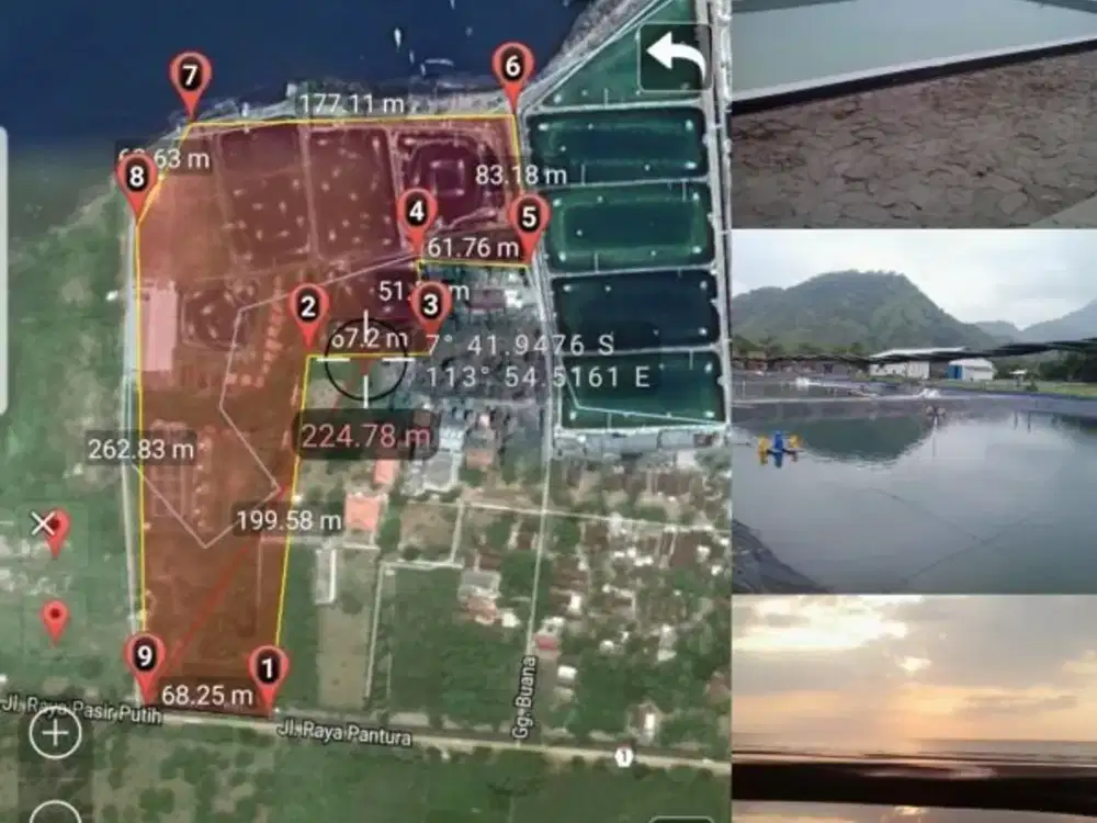 Jual Tambak dan Resort di raya Situbondo