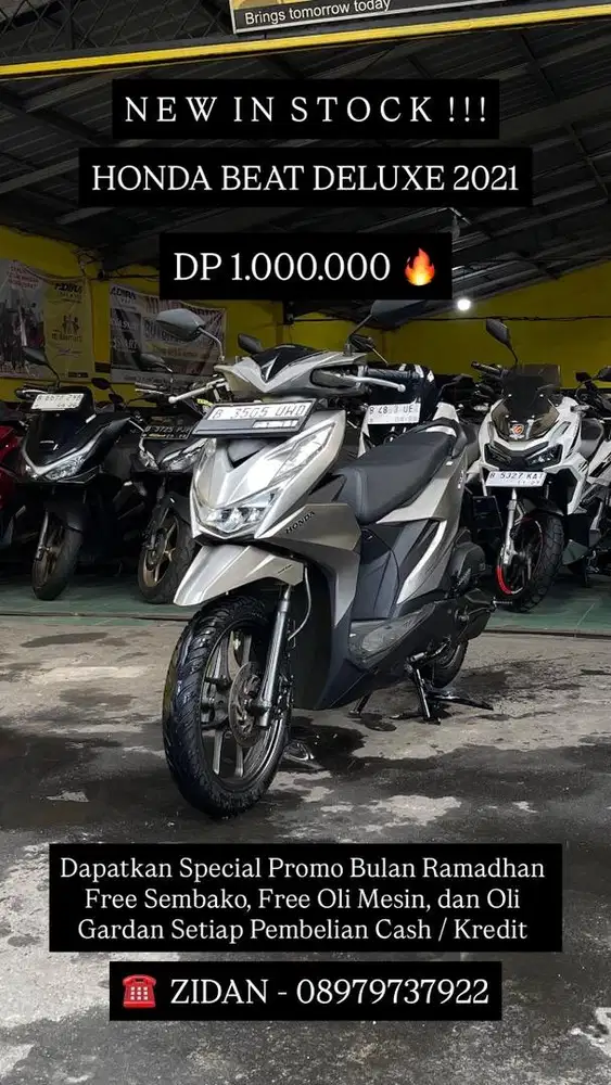 HONDA BEAT DELUXE 2021 KONDISI MULUS !!!