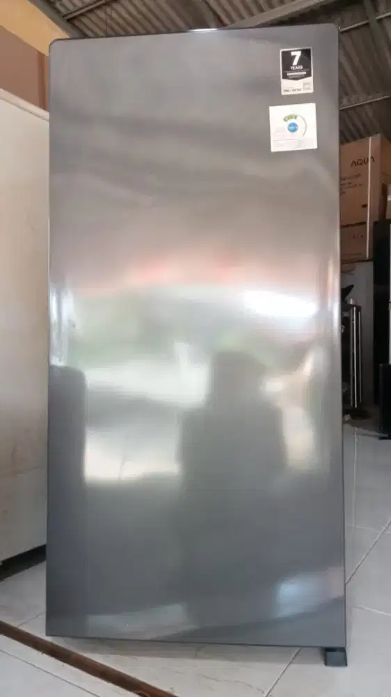 Kulkas Aqua 1pintu normal siap kirim dan bayar ditempat