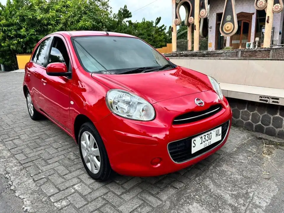 2013 Nissan March 1.2 Plat S arga mobil bekas sekoto kediri jatim