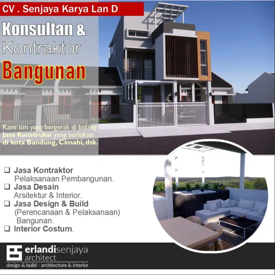 Jasa Arsitek & Interior/ Kontraktor/ Renovasi/ Tukang/ Kitchen Set