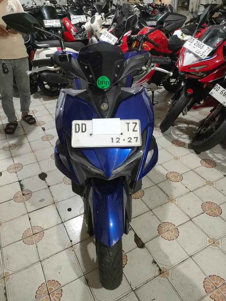 Yamaha Aerox 155cc 2017 biru