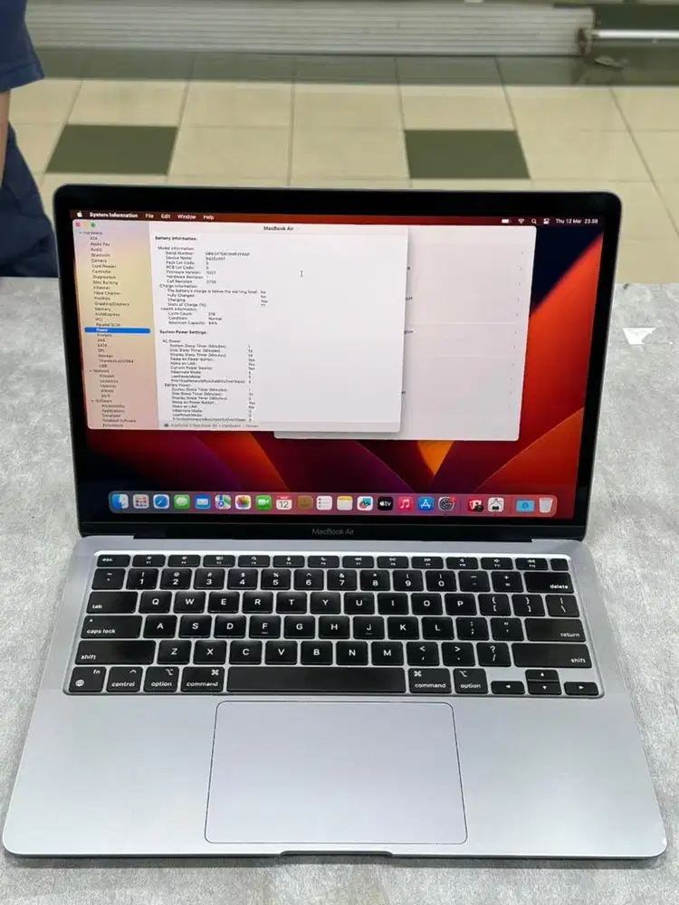 Macbook Air M1 A2337 - 8/256GB - FULLSET