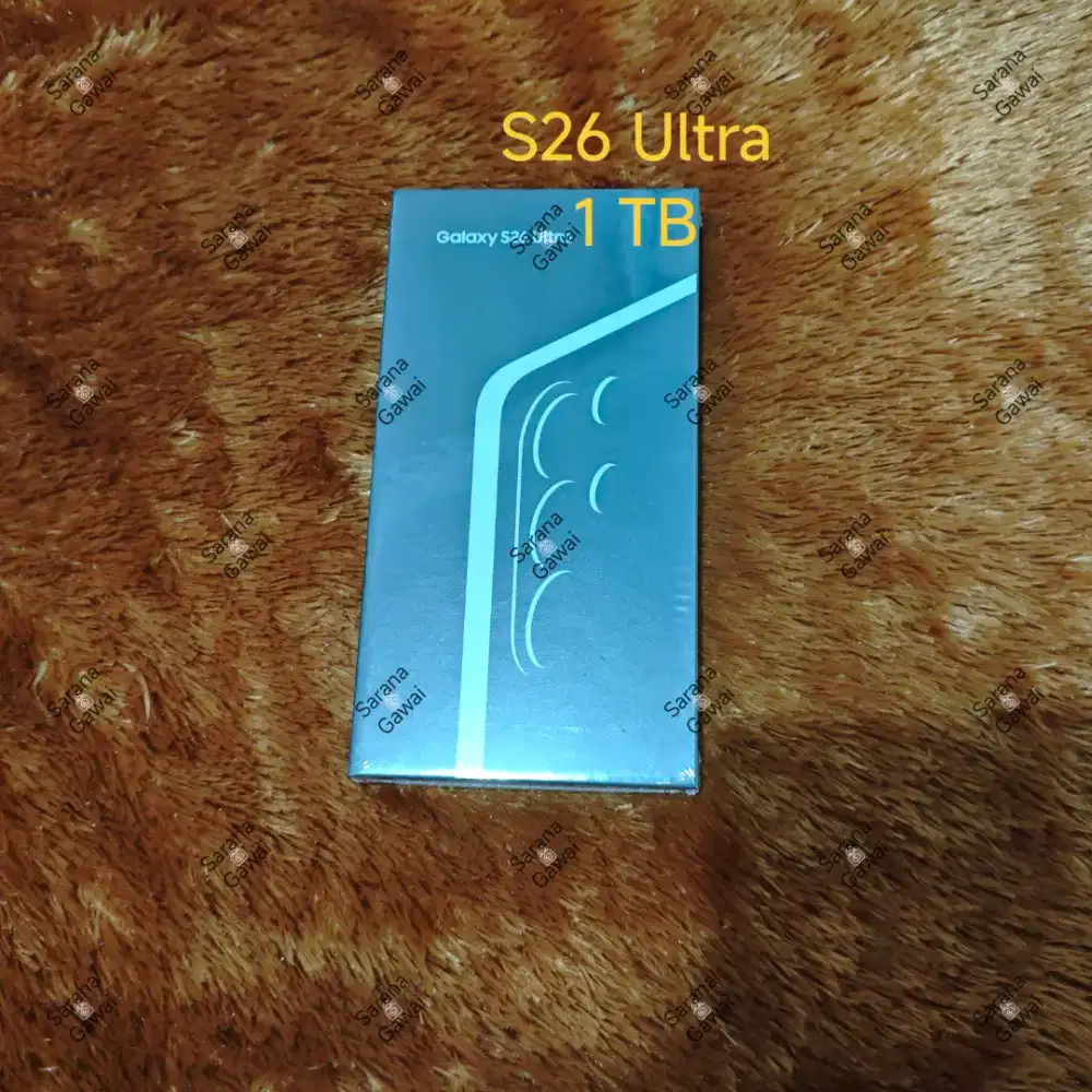 Samsung S26 Ultra, 1TB, Resmi, Warna Eksklusif, Baru Segel Fresh