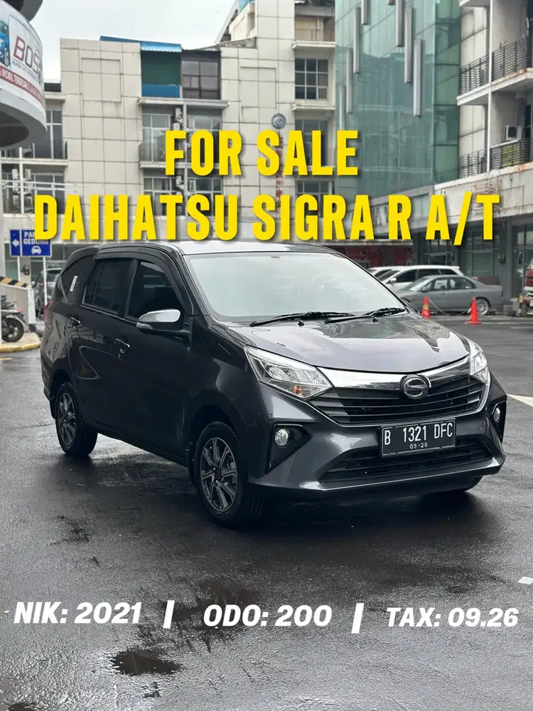 Daihatsu Sigra 2021 Bensin