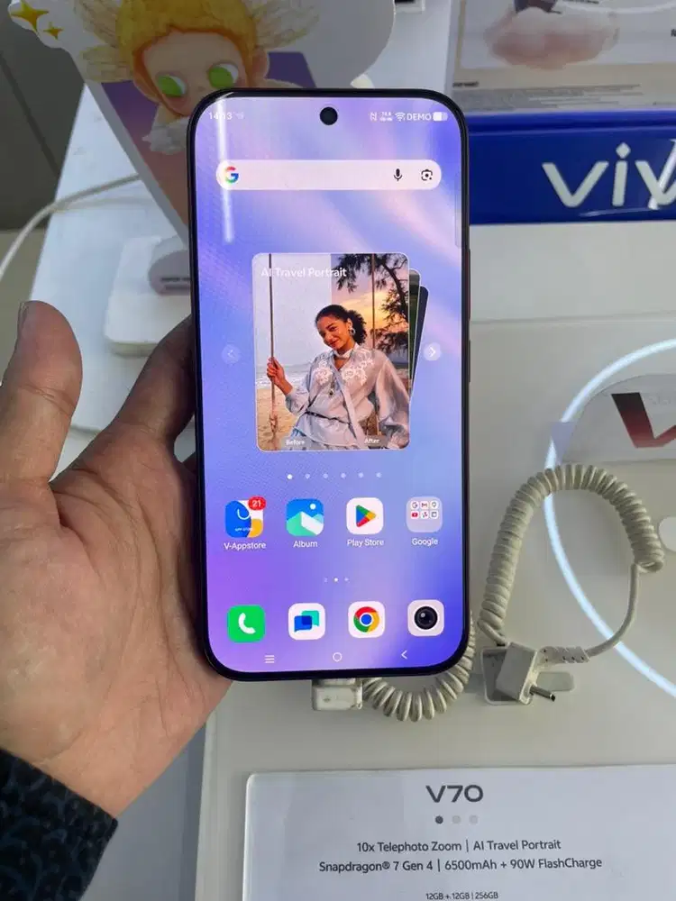 vivo v70 8/256 ready new series