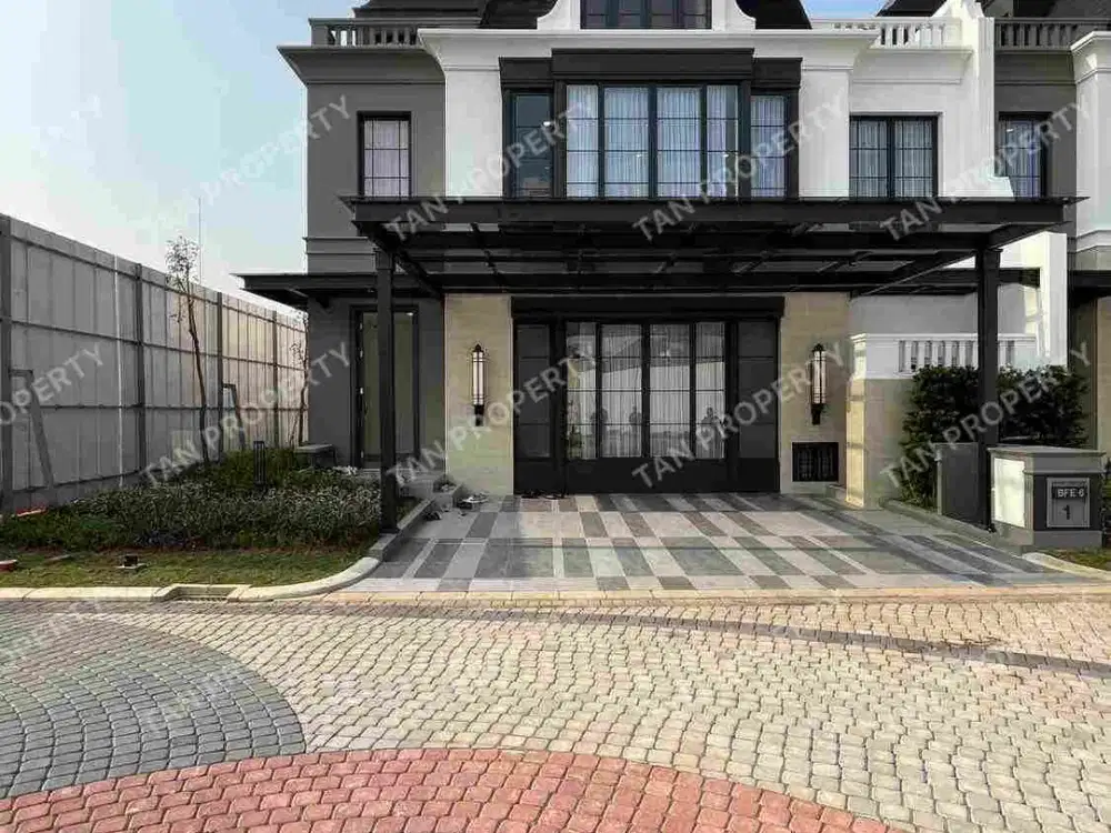 rumah ala paris di gading serpong, sudah terjual puliuhan unit sebelum ada show unit