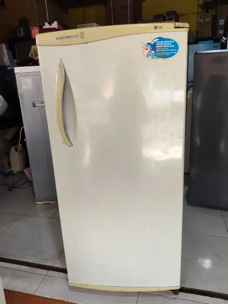 Kulkas LG 1pintu normal orisinil frezer jumbo