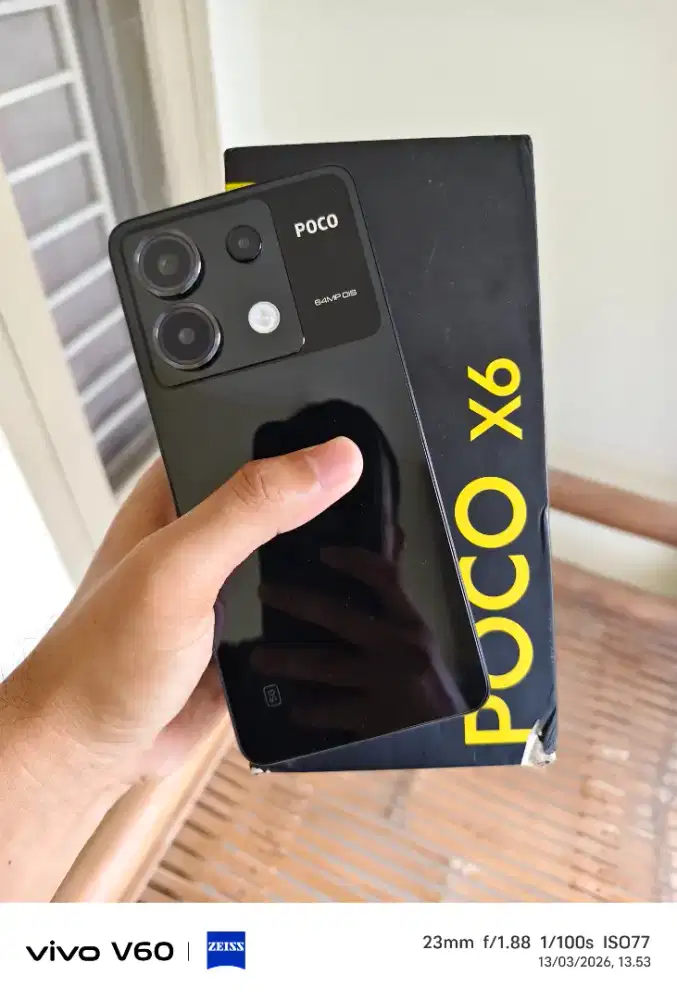 Poco X6 5g ram 12/256gb