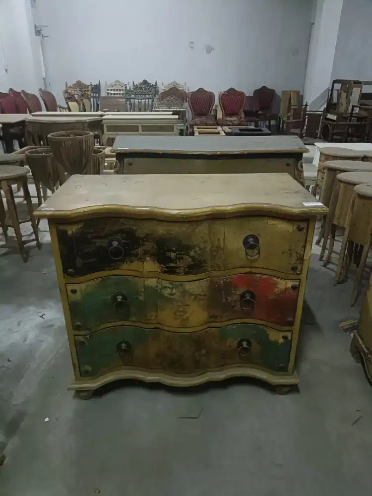 Meja konsul pajangan consule kayu solid