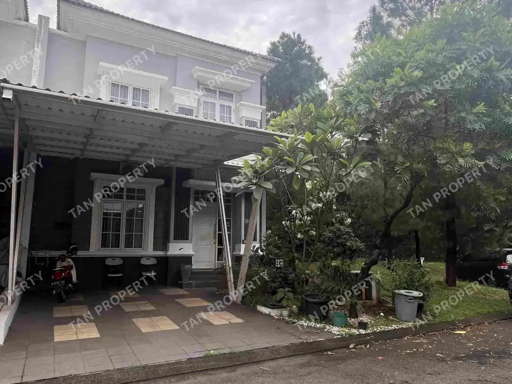 Turun harga, rumah murah 2 lantai furnished di cluster menaggio gading serpong