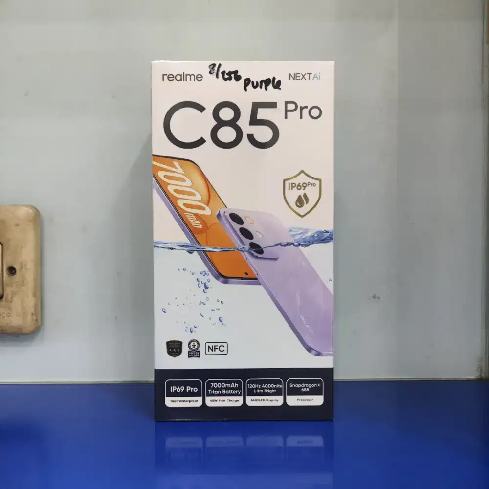 REALME C85 PRO TAHAN SEGALA 36 JENIS CAIRAN