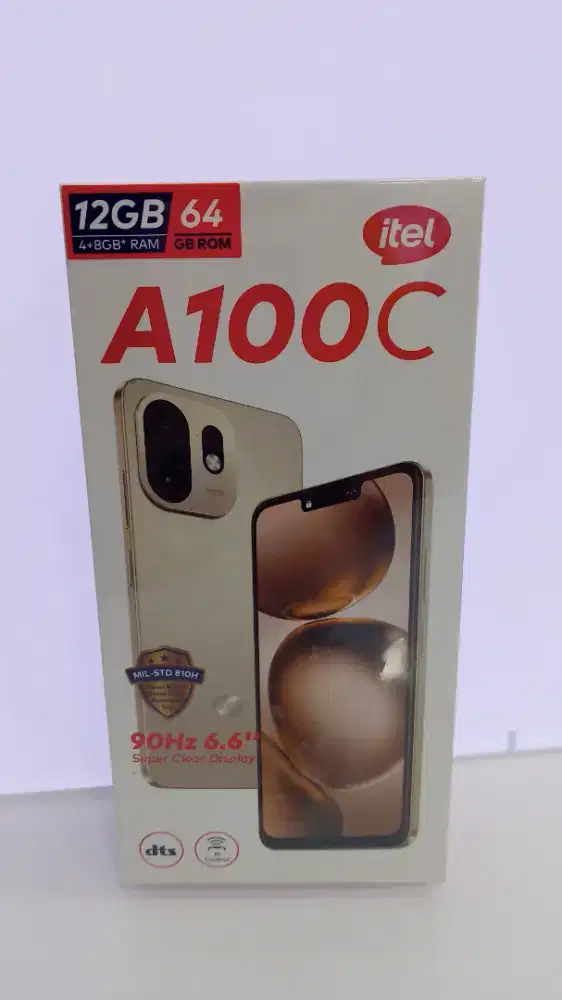 Itel A100C 4/64GB Garansi resmi 1 Tahun bisa COD/Cicilan