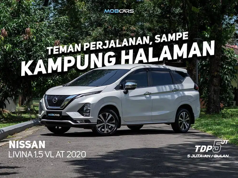 5JUTAAN?! FULL BONUS! LIVINA VL 1.5 AT 2020 WHITE MOBCARS