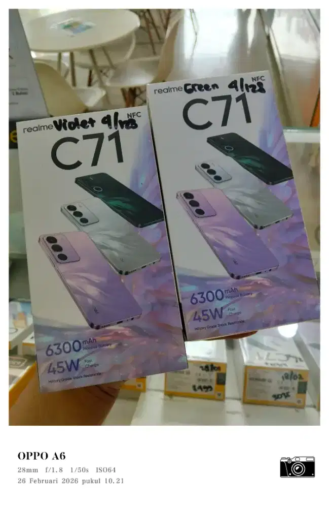 New Realme C71 4/128GB (Resmi)