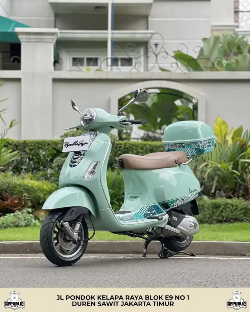 PIAGGIO VESPA LX125 IGET LED FACELIFT BATIK SERIES LIMITED TH 2023