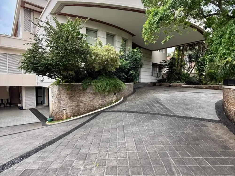 housing complex surrounded by Pondok Indah Golf Course