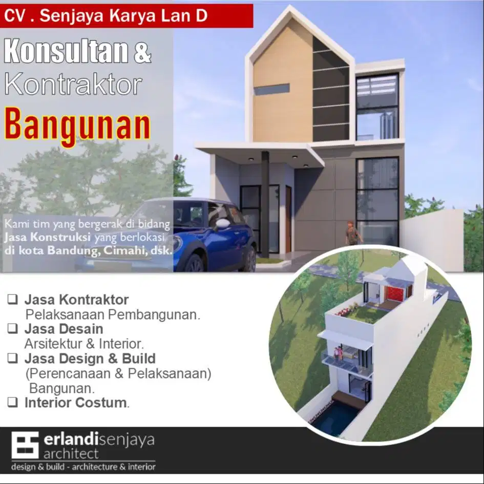 Jasa Kontraktor/ Arsitek & Interior/ Renovasi/ Tukang/ Kitchen Set