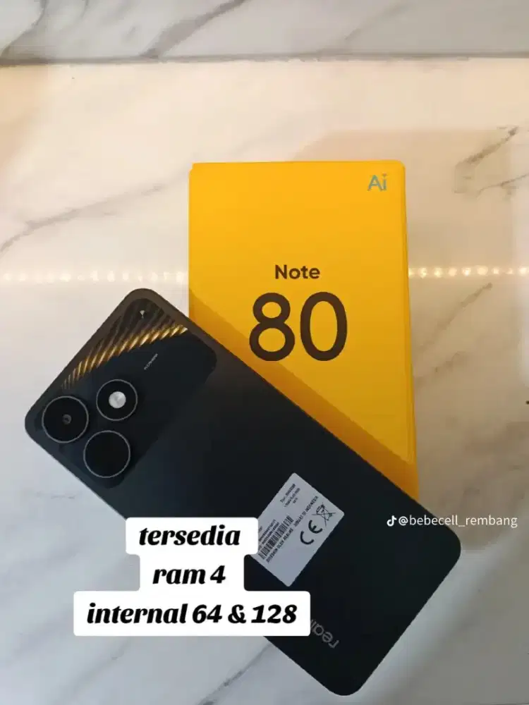READY STOCK HP REALME NOTE 80
