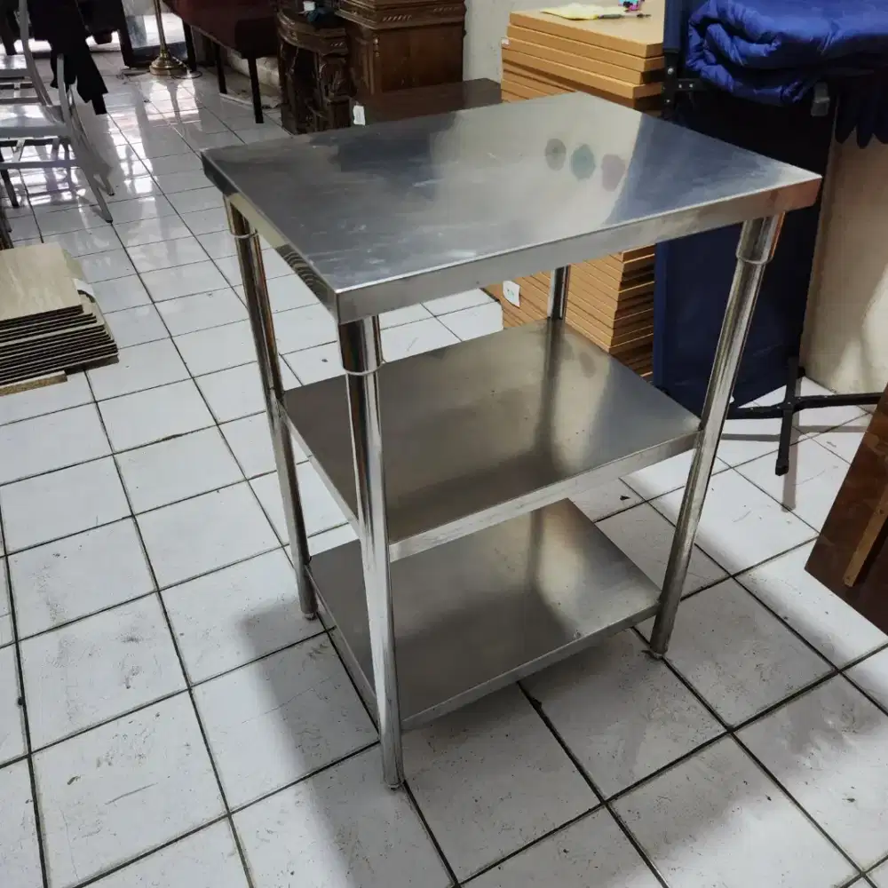 Meja Stainless 70×55 / Meja Prepare/ Meja Dapur MS5