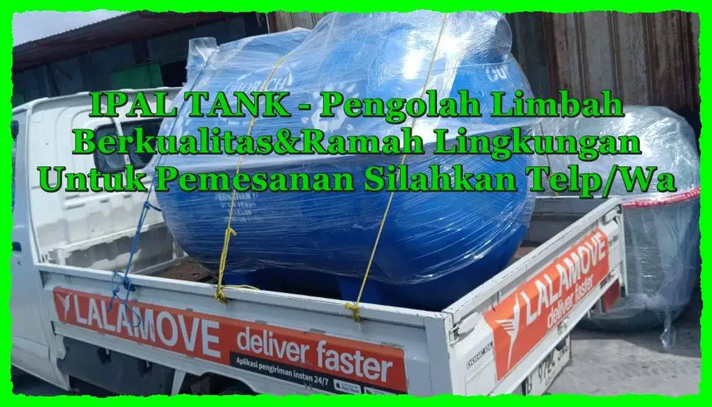 Ready-IPAL -IPAL Industri-IPAL Komuna -IPAL Biotech- Tangki Fiber IPAL