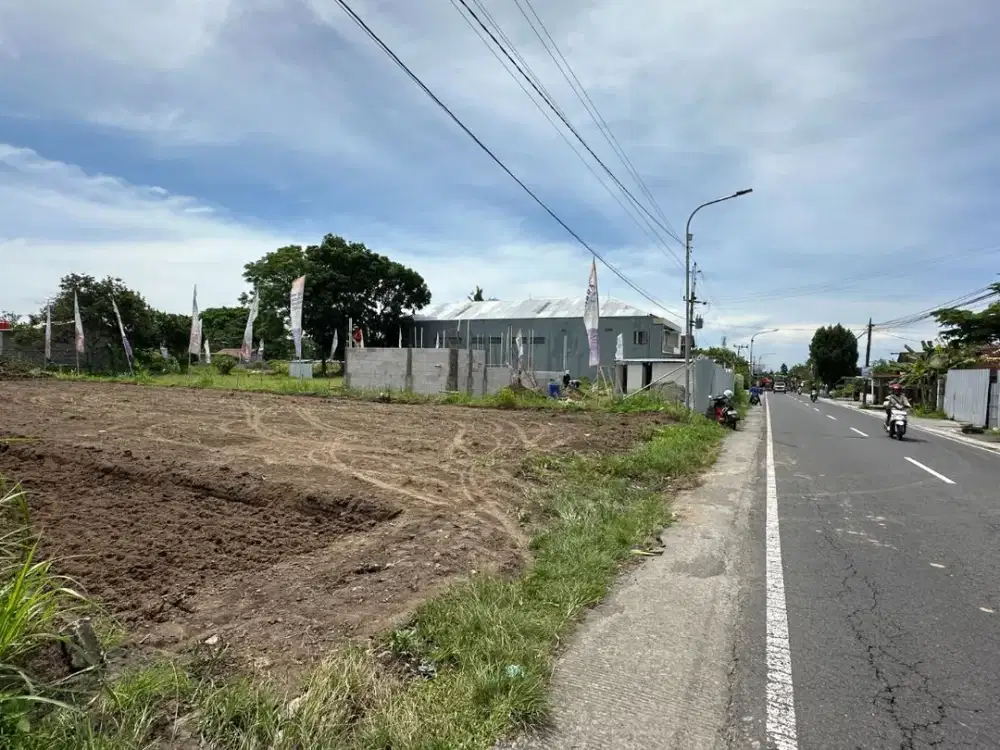 Tanah Jogja 5 menit Sleman City Hall, Tepi Jl Raya Pandowoharjo