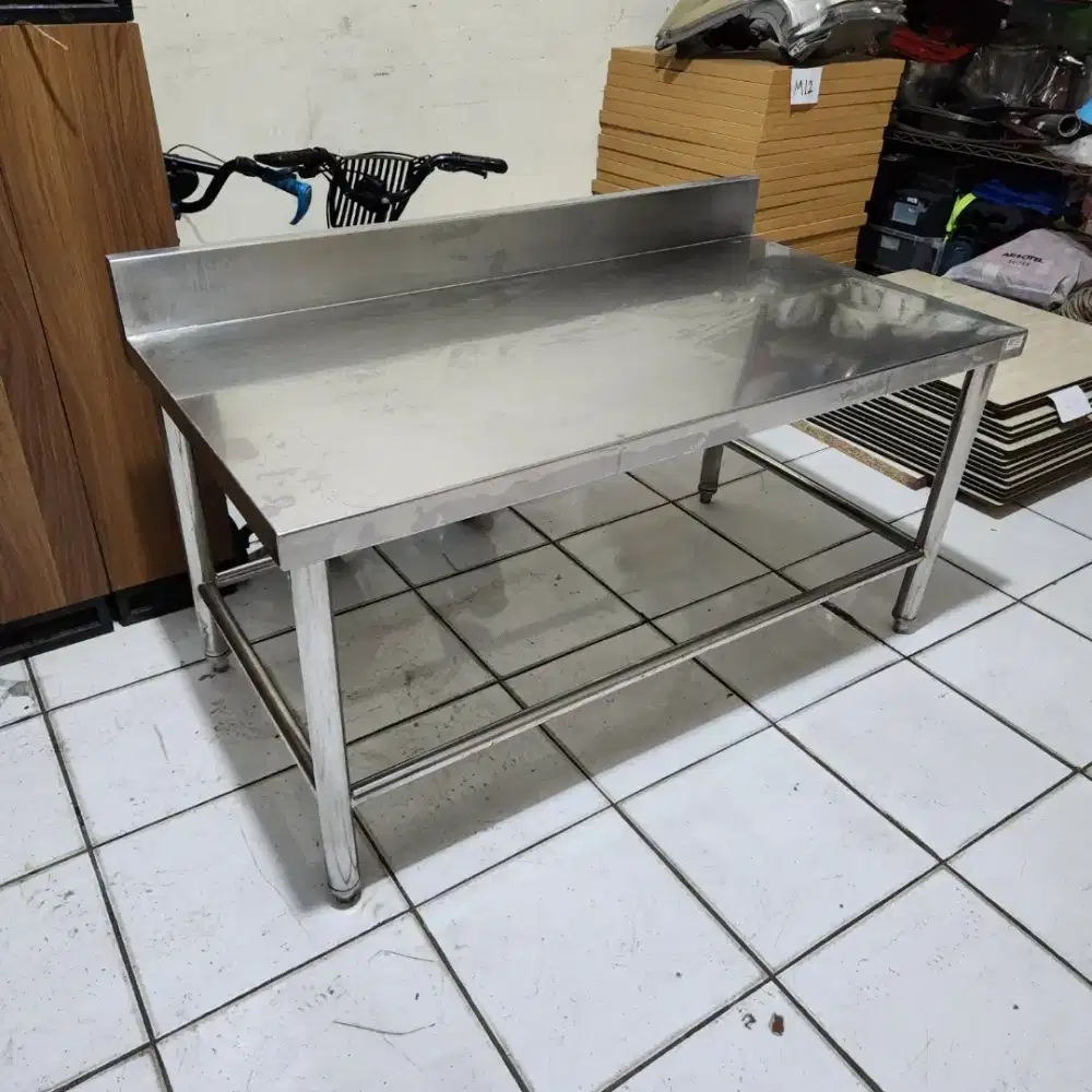 Meja Stainless 110×60 / Meja Prepare/ Meja Dapur MS3