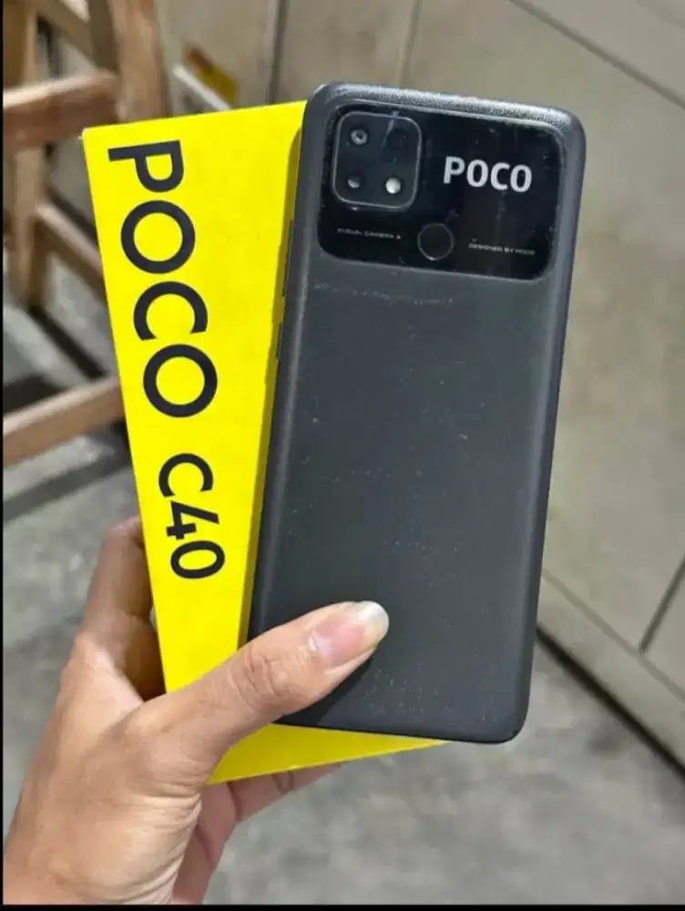 Poco C40  4+1/64 Fullset Ori Segel mullus