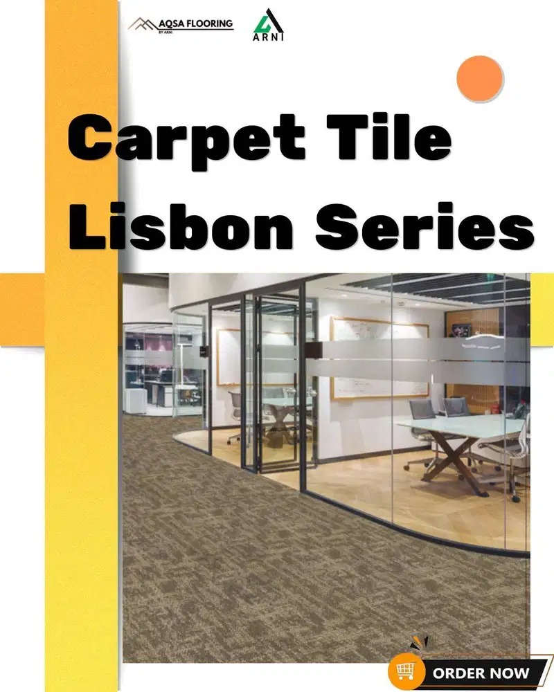 Carpet Tile Lisbon Series - Ubah Suasana Kantor Jadi Lebih Eksklusif