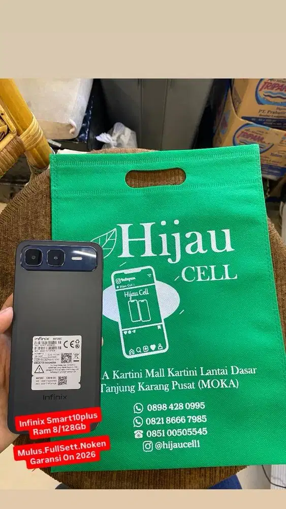 Infinix Smart10plus Ram 8/128Gb