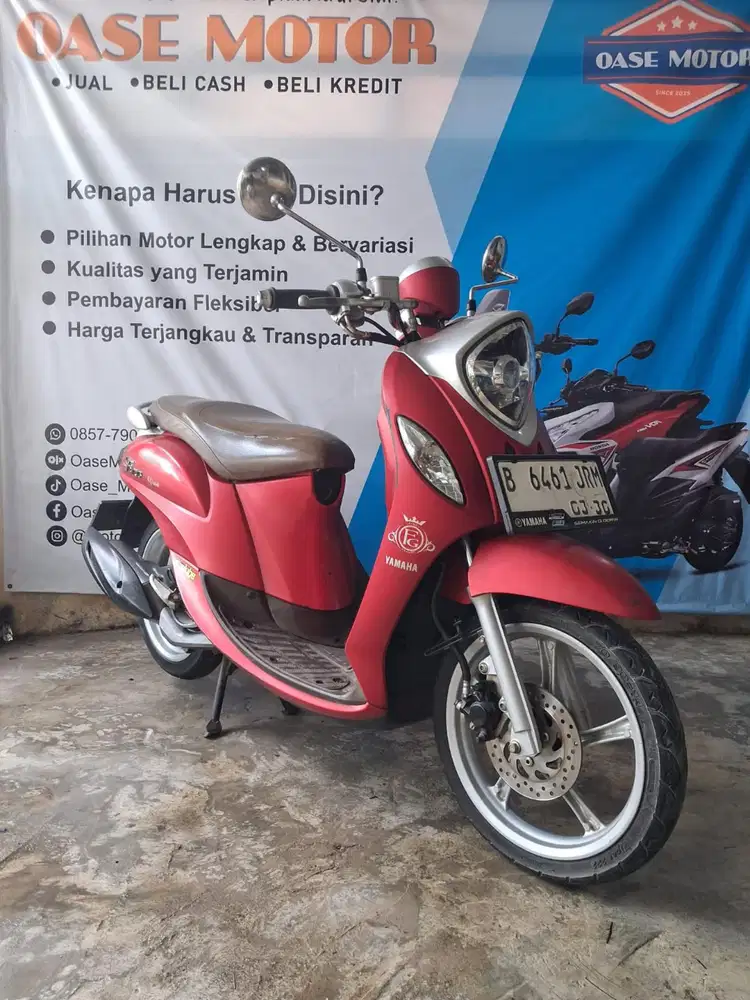 (B) Yamaha Fino 125 FI Grande Tahun 2020