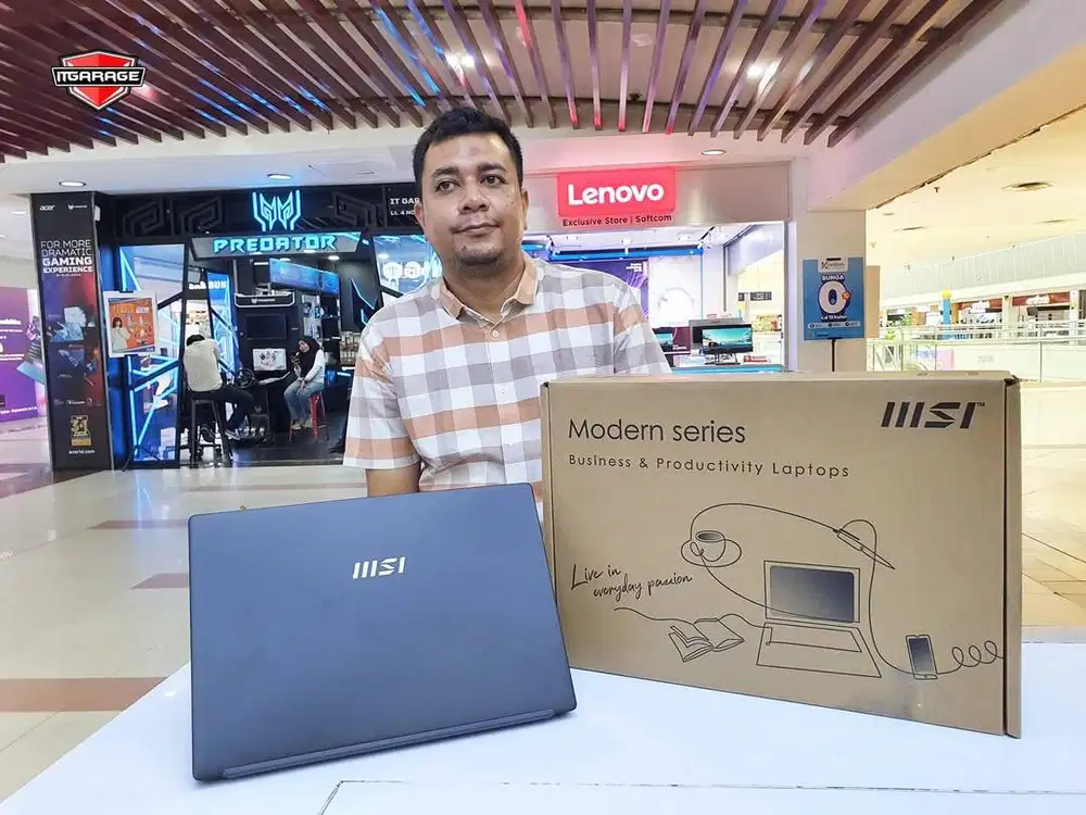 PROMO! MSI Modern 14 C13M-1468ID | i3 Gen 13 | 8GB | SSD 512GB