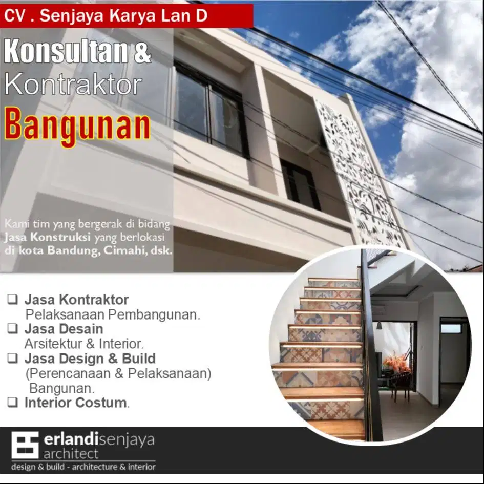 Jasa Arsitek & Interior/ Kontraktor/ Renovasi/ Tukang/ Kitchen Set