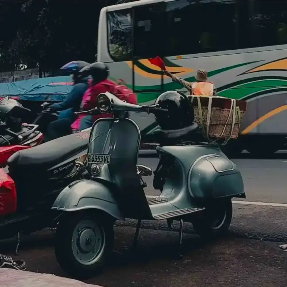 Dijual Vespa look VBB basic Bajaj super tahun 1980