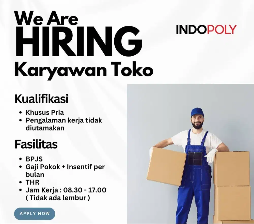 Karyawan Toko Indo Poly