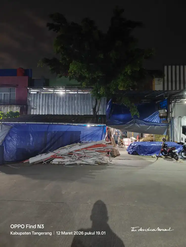 Di jual cepat gudang multi fungsi 2 lantai