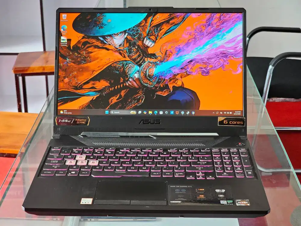 ASUS TUF Gaming A15 FA506IH AMD Ryzen 5 4600H Ram 8 GB SSD 512 GB Nvid