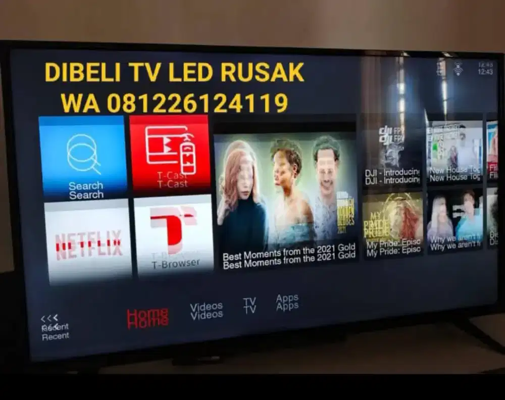 Dibeli Tv LED Rusak